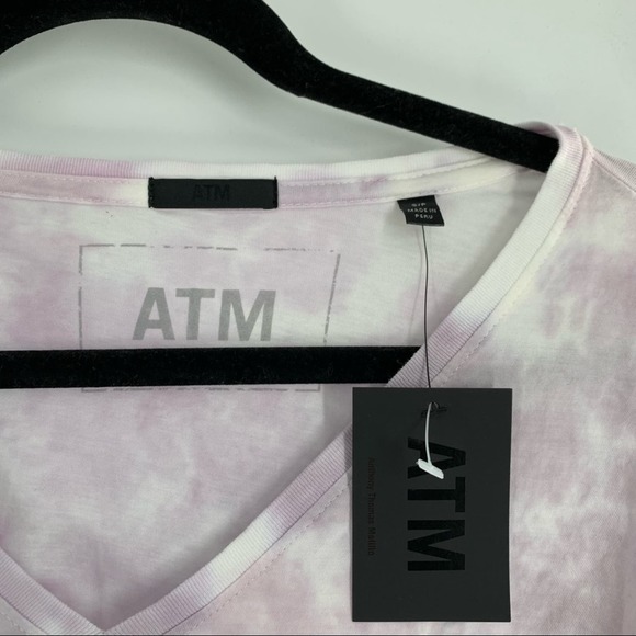 ATM Lavender Combo Dress Tie Dye Women’s Size S NWT - Picture 3 of 9